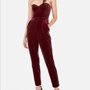 Express Velvet Jumpsuit